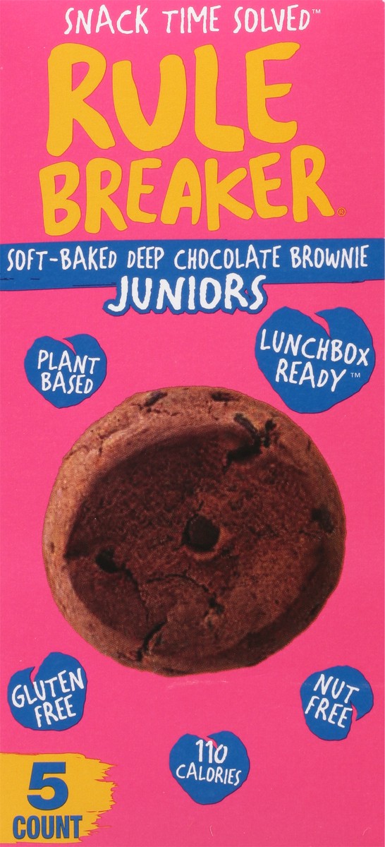 slide 8 of 9, Rule Breaker Soft Bake Chocolate Brownie Juniors, 5 ct / 0.9 oz