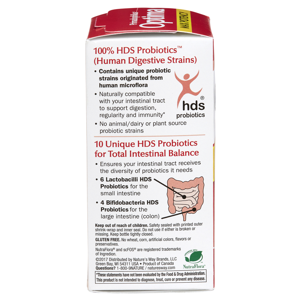 slide 2 of 3, Nature's Way Fortify Optima 100 Billion Probiotic, 30 ct