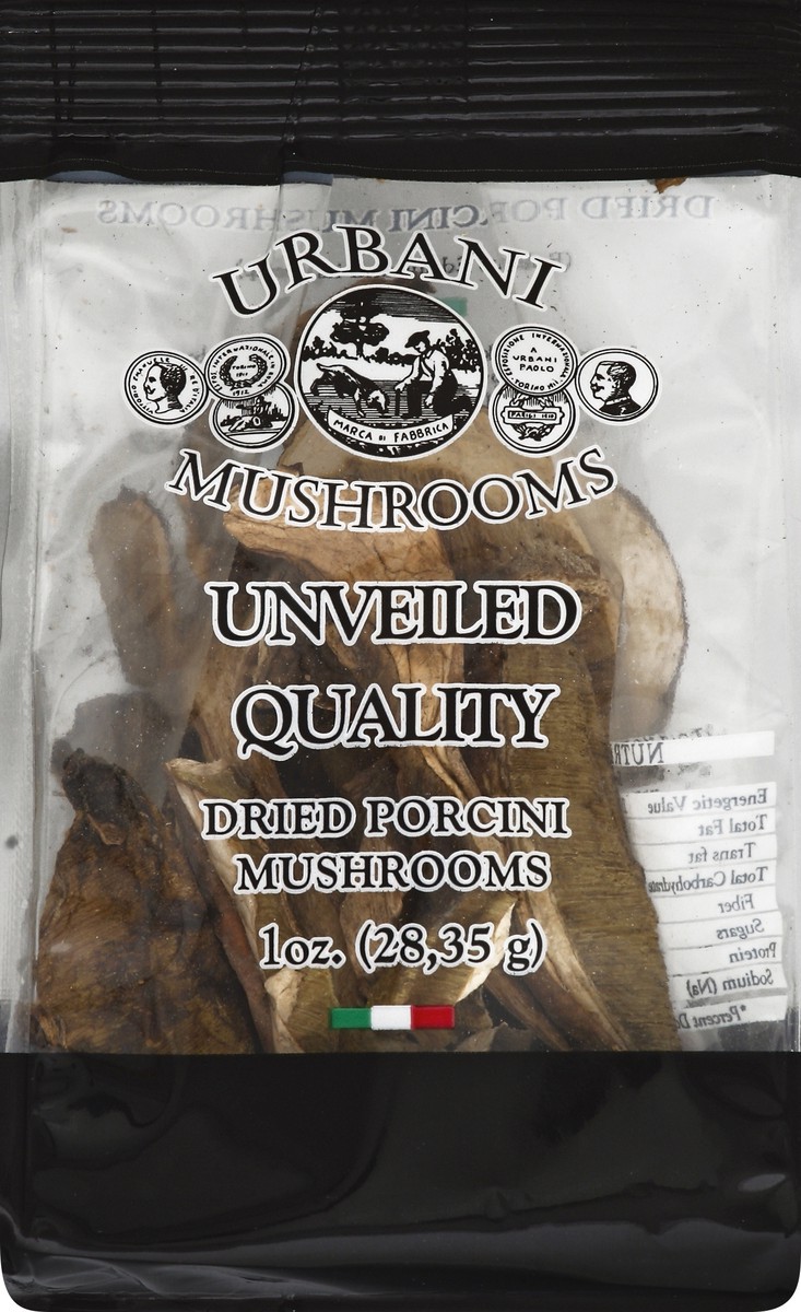 slide 5 of 5, Urbani Dry Porcini Mushrooms, 1 oz