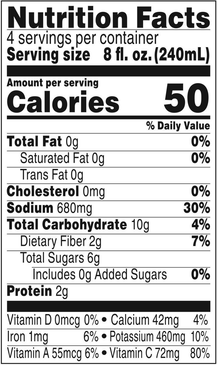 slide 7 of 11, Campbell's Campbell''s 100% Tomato Juice, 32 fl oz Bottle, 32 fl oz