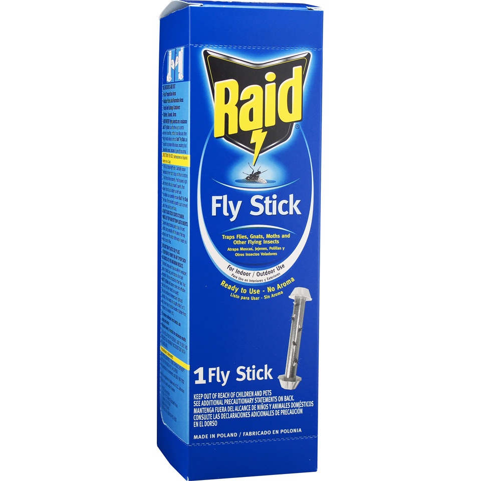 slide 3 of 6, Raid Jumbo Fly Stick, 1 ct