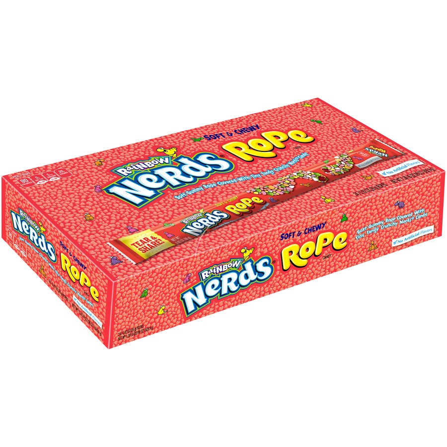 slide 5 of 8, Nerds Rope Candy 0.92 Oz, 24Ct, 228 oz