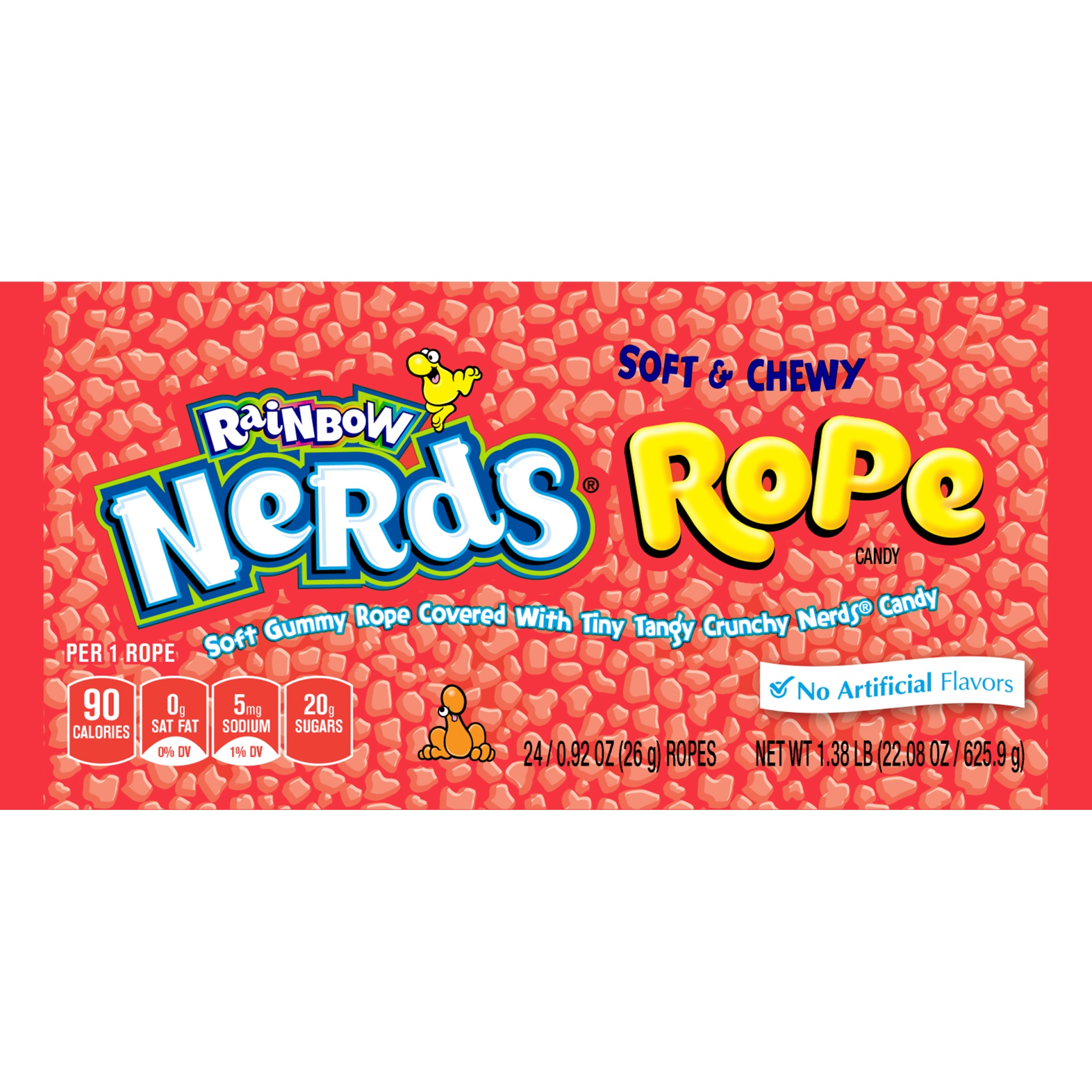 slide 2 of 8, Nerds Rope Candy 0.92 Oz, 24Ct, 228 oz