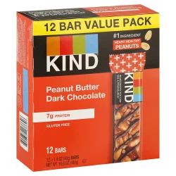 Kind Pnut Btr Dark Choc Bars