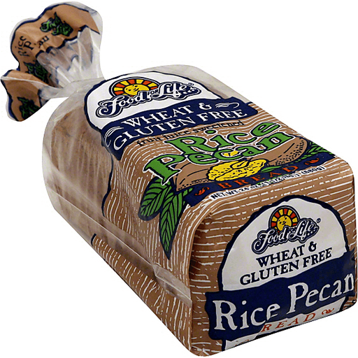 slide 3 of 3, Food for Life Wheat & Gluten Free Rice Pecan Bread, 24 oz