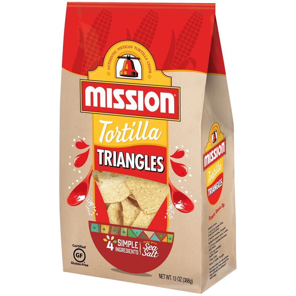 slide 4 of 6, Mission Tortilla Chip Triangles - 11oz, 13 oz