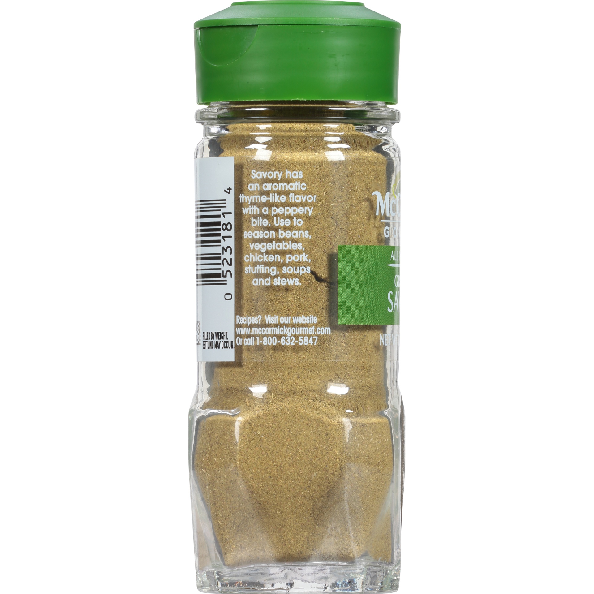 slide 2 of 2, McCormick Gourmet All Natural Ground Savory, 1.37 oz