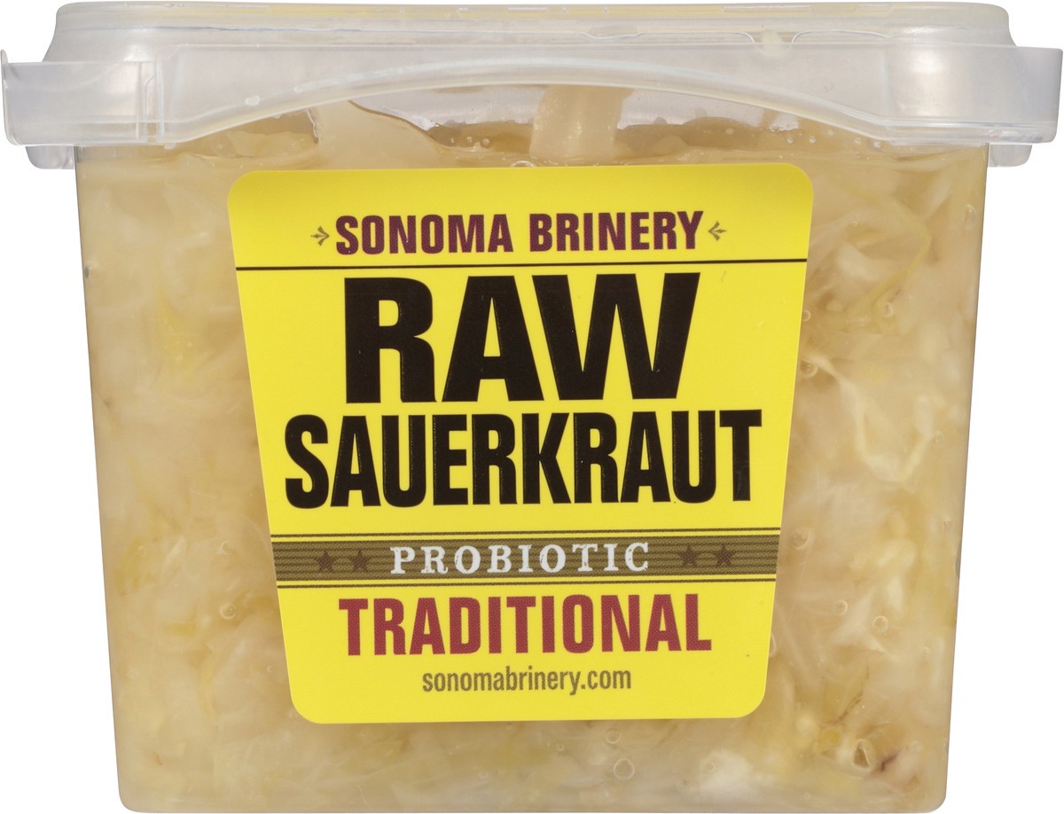 slide 12 of 14, Sonoma Brinery Raw Probiotic Traditional Sauerkraut 16 fl oz, 16 fl oz