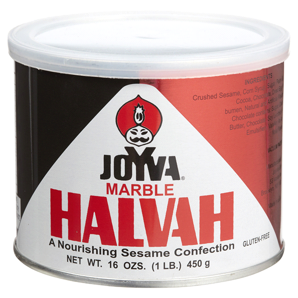 slide 1 of 1, Joyva Halvah Tin Marble, 1 lb