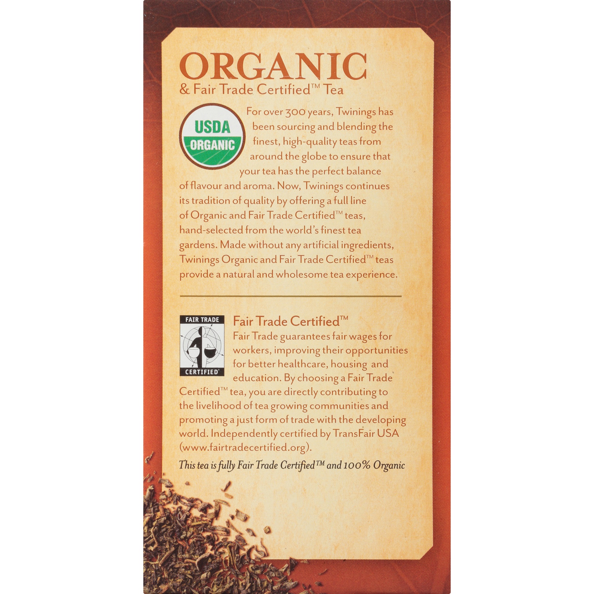 slide 4 of 7, Twinings Organic & Fair Trade Certified Green Tea with Jasmine Tea Bags - 1.41 oz, 1.41 oz