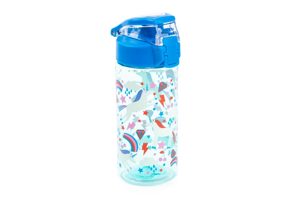 slide 1 of 1, Everyday Living Hydration Bottle - Unicorns, 14.2 fl oz