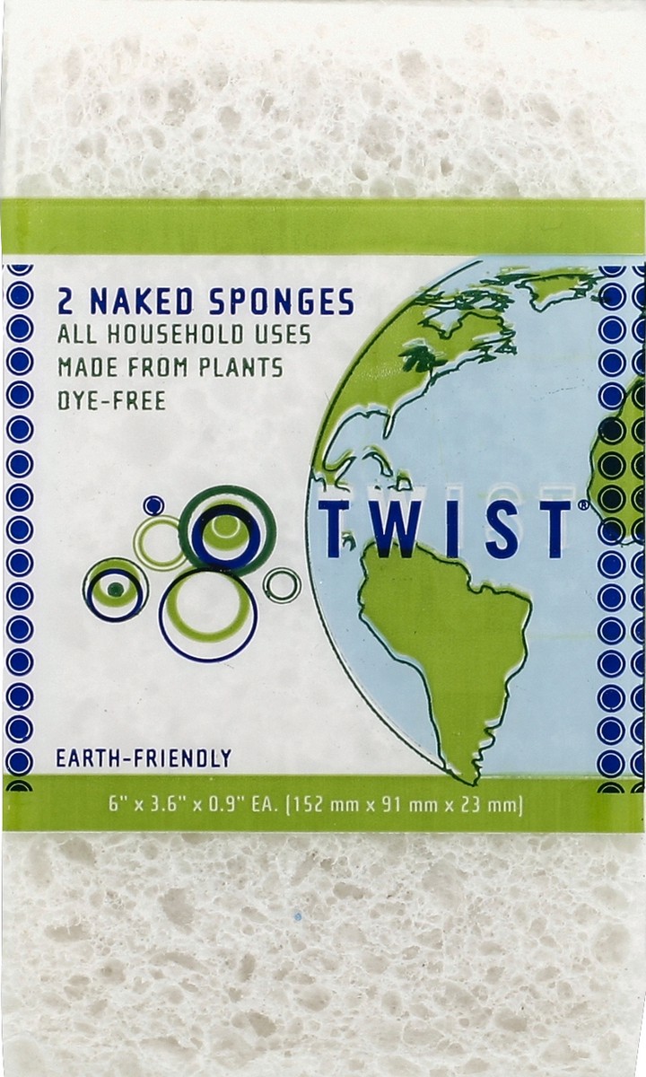 slide 4 of 4, Twist Sponges 2 ea, 2 ct