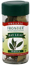 slide 1 of 1, Frontier Co-Op Organic Whole Bay Leaf, 0.15 oz