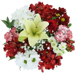 Bouque Candy Cane Lane Bouquet