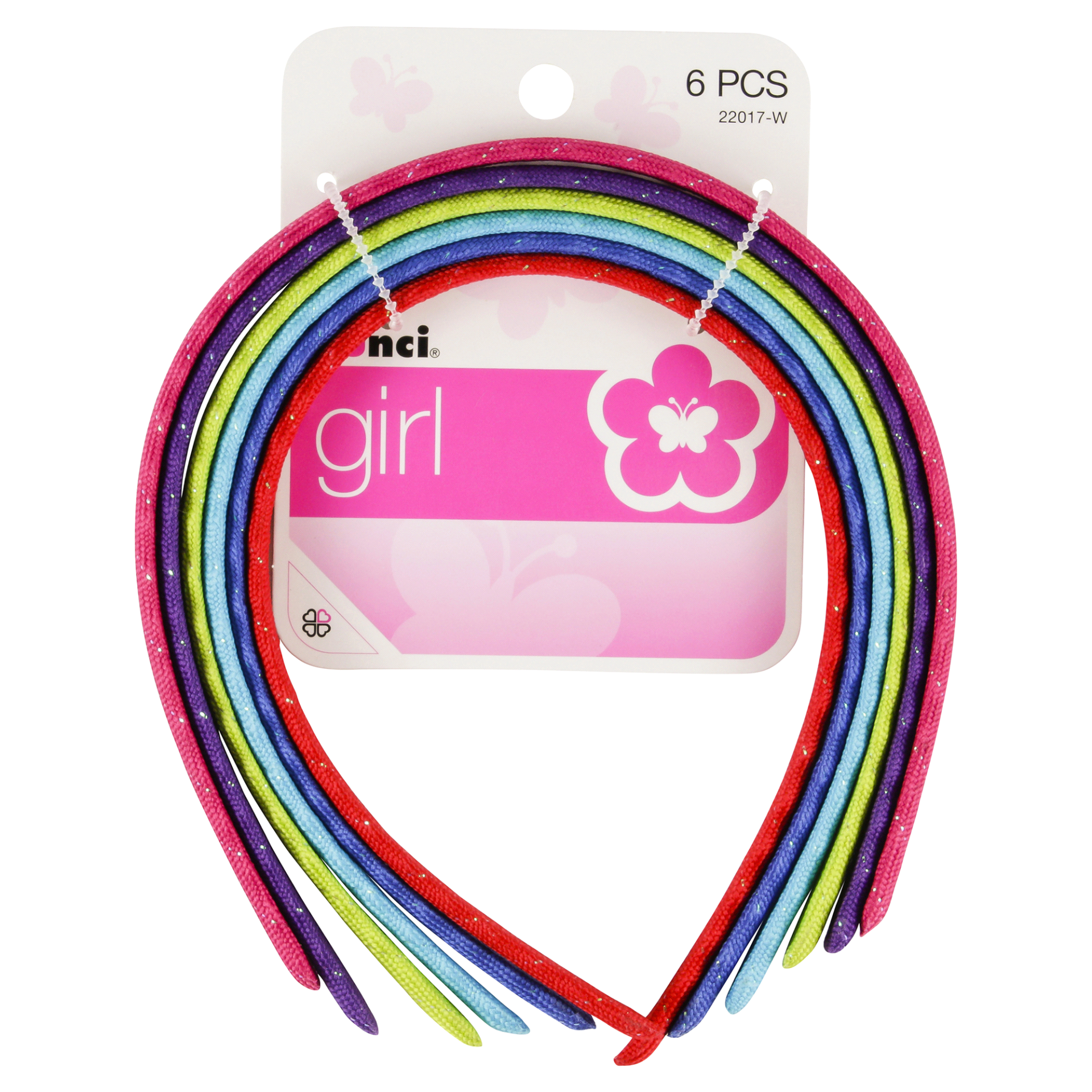 slide 1 of 1, scünci Scunci Girl Sport Headband, 6 ct