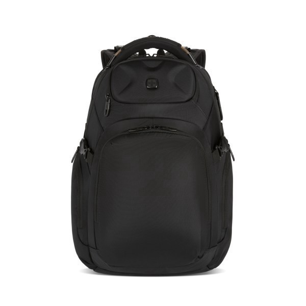slide 1 of 8, SwissGear Endure Lite Laptop Backpack With 17"" Laptop Pocket, Black, 1 ct