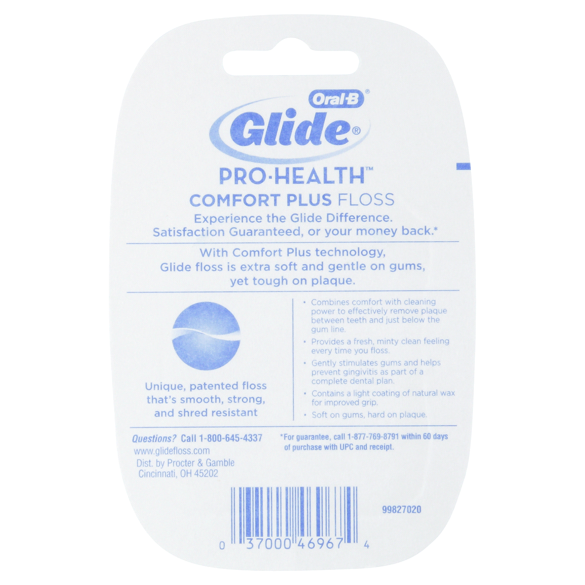 slide 2 of 2, Oral-B Glide Pro-Health Comfort Plus Dental Floss, Extra Soft, 40m, 43.7 yd