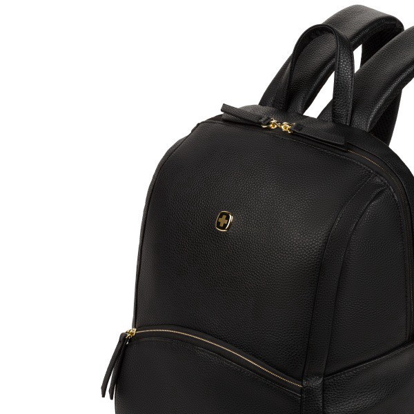 slide 4 of 10, SwissGear The Serenity Luxe Backpack With 13"" Laptop Pocket, Black, 1 ct