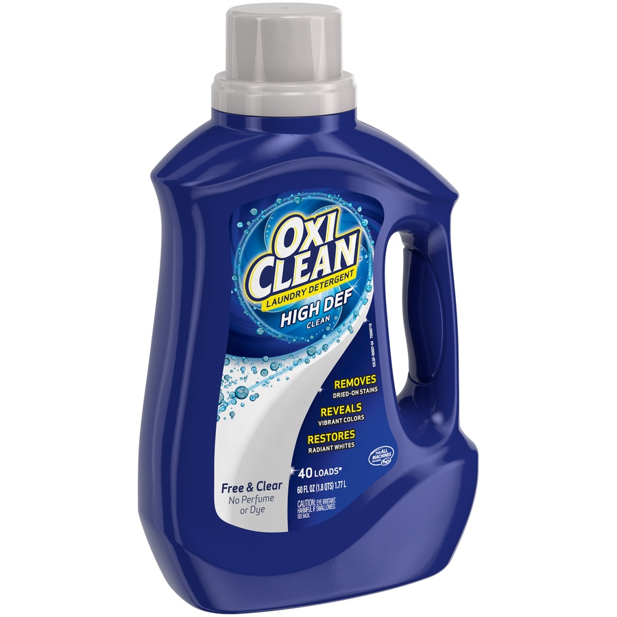 slide 2 of 4, Oxi-Clean Free & Clear Liquid Detergent, 60 fl oz