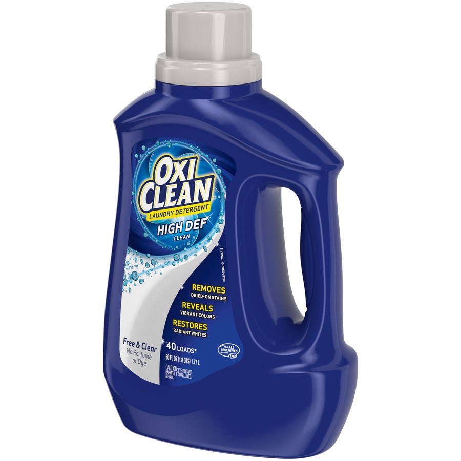 slide 3 of 4, Oxi-Clean Free & Clear Liquid Detergent, 60 fl oz