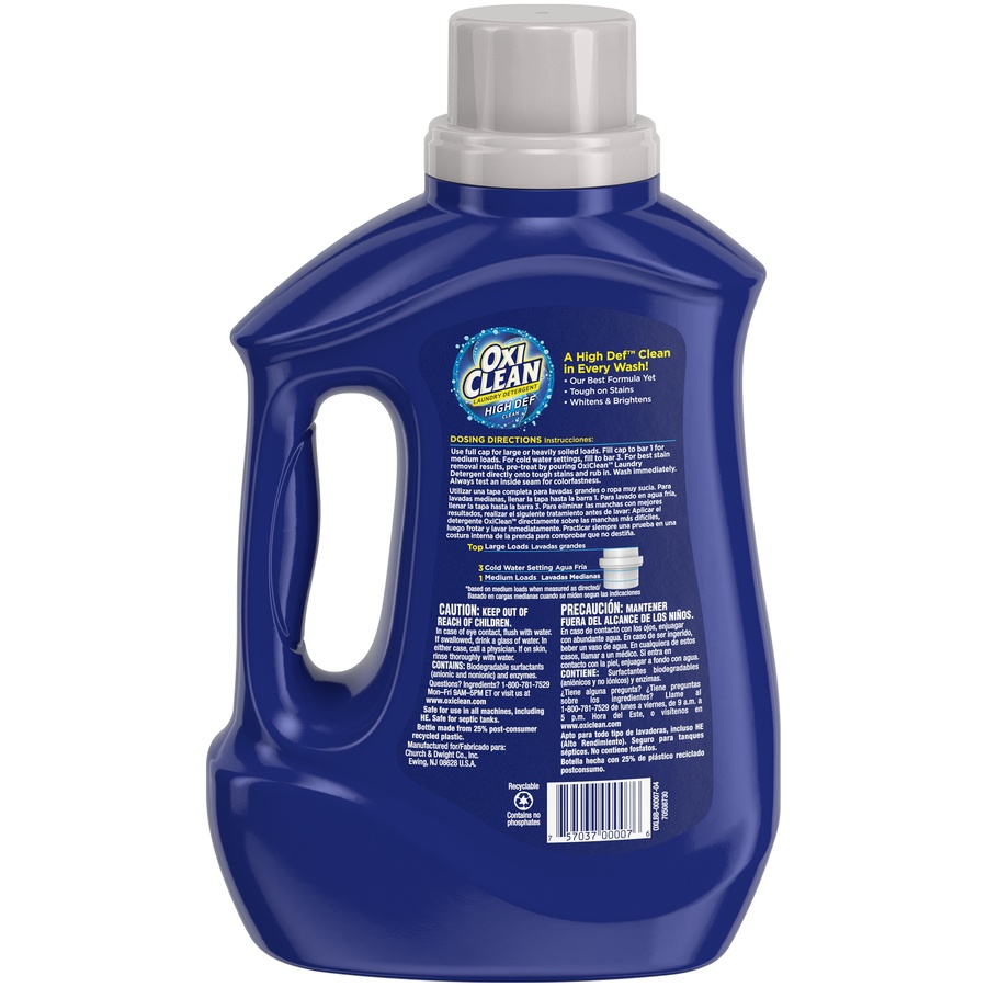 slide 4 of 4, Oxi-Clean Free & Clear Liquid Detergent, 60 fl oz