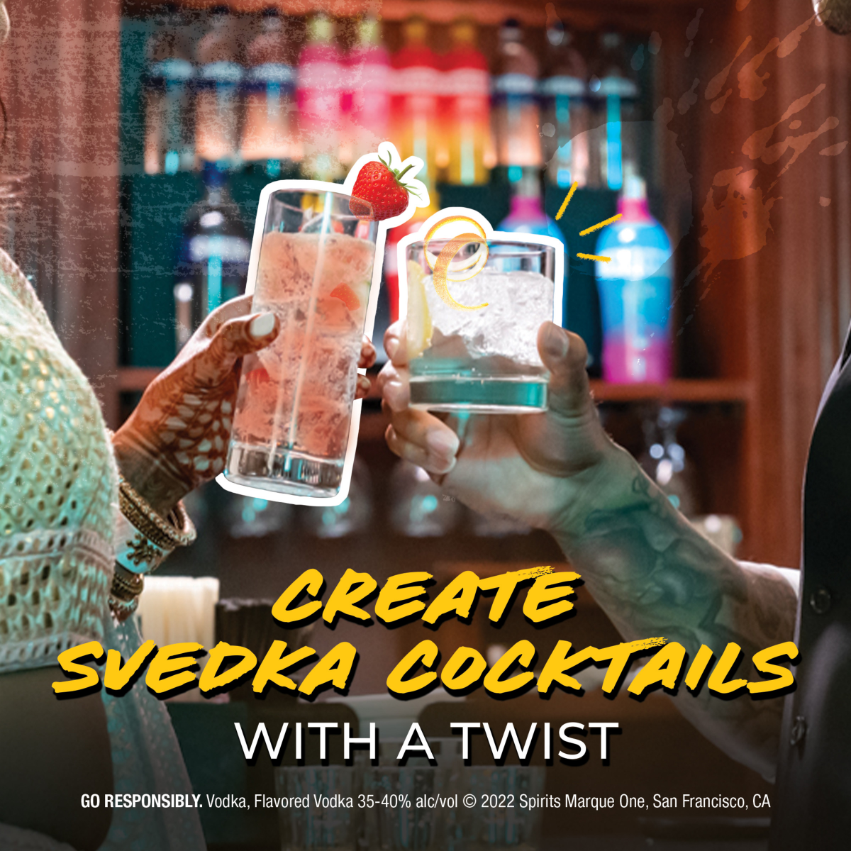 slide 9 of 21, SVEDKA Mango Pineapple Flavored Vodka, 1 L Bottle, 70 Proof, 33.81 fl oz