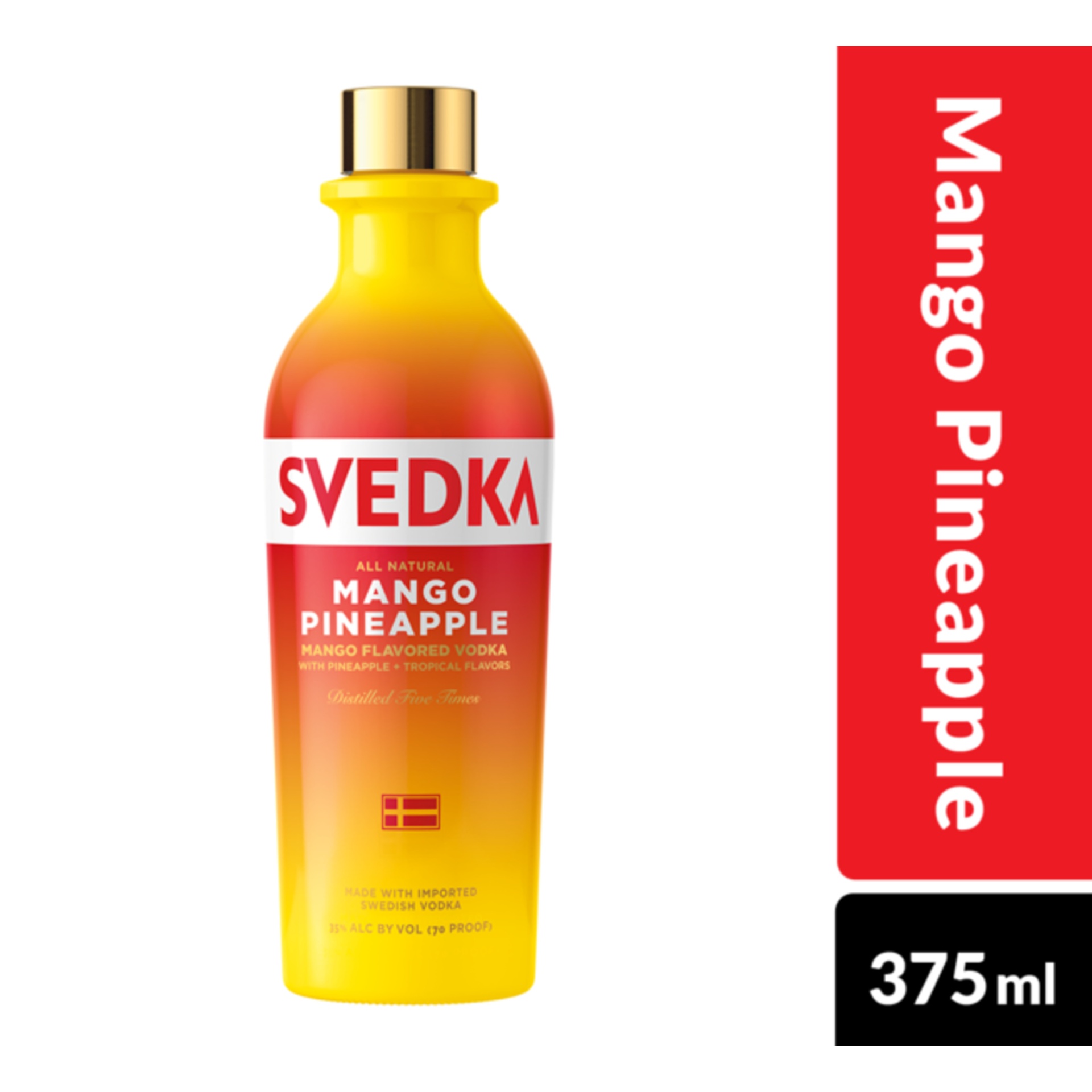 slide 1 of 2, SVEDKA Mango Pineapple Flavored Vodka - 375ml Bottle, 375 ml