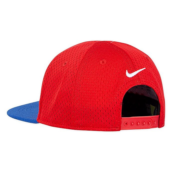 slide 2 of 2, Nike Infant Mesh Snapback Hat - Red, 1 ct