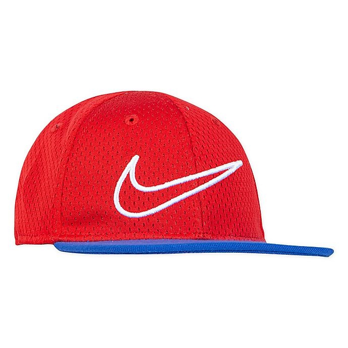 slide 1 of 2, Nike Infant Mesh Snapback Hat - Red, 1 ct