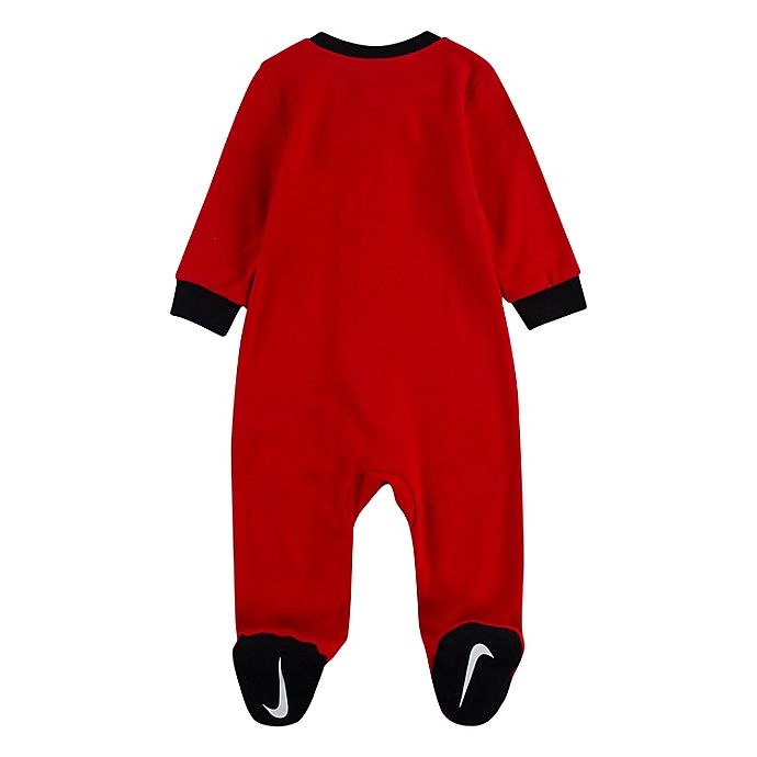 slide 2 of 4, Nike Newborn Futura Footie - Red, 1 ct