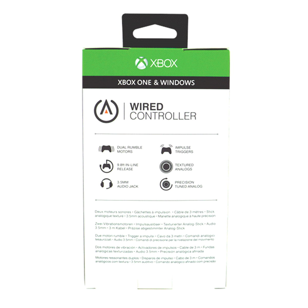 slide 2 of 8, PowerA Wired Controller for Xbox One, White, 1 ct