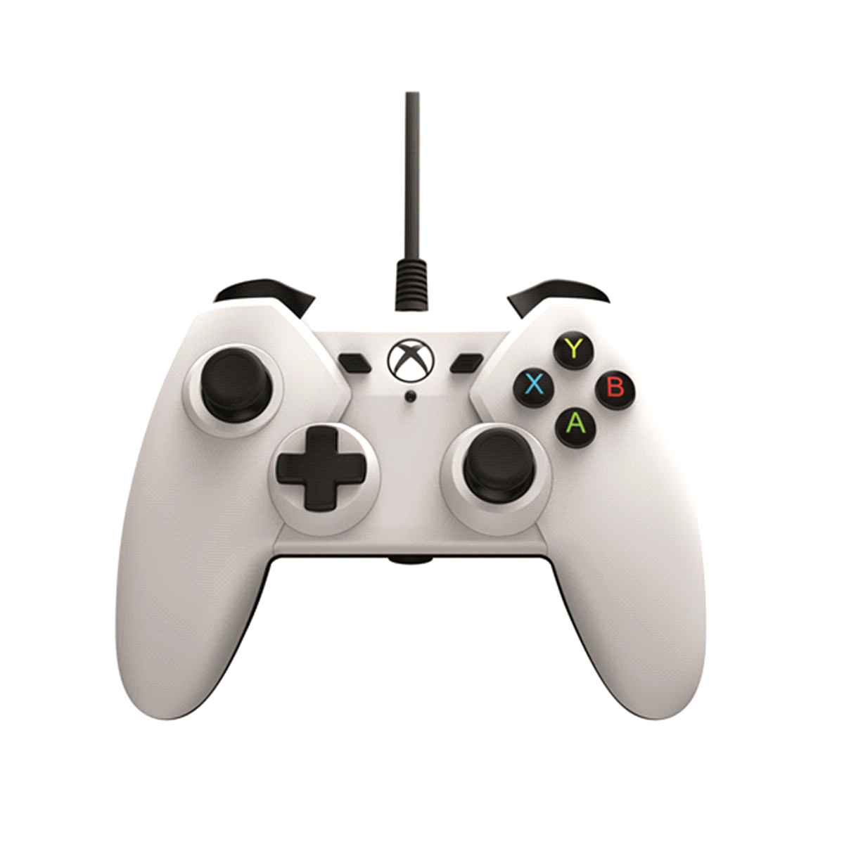 slide 5 of 8, PowerA Wired Controller for Xbox One, White, 1 ct