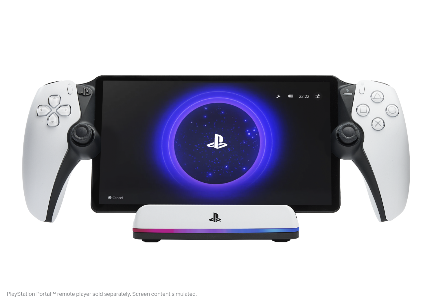 slide 8 of 8, SONY PowerA Charging Station for PlayStation Portal Remote Player with Lumectra, 1 ct