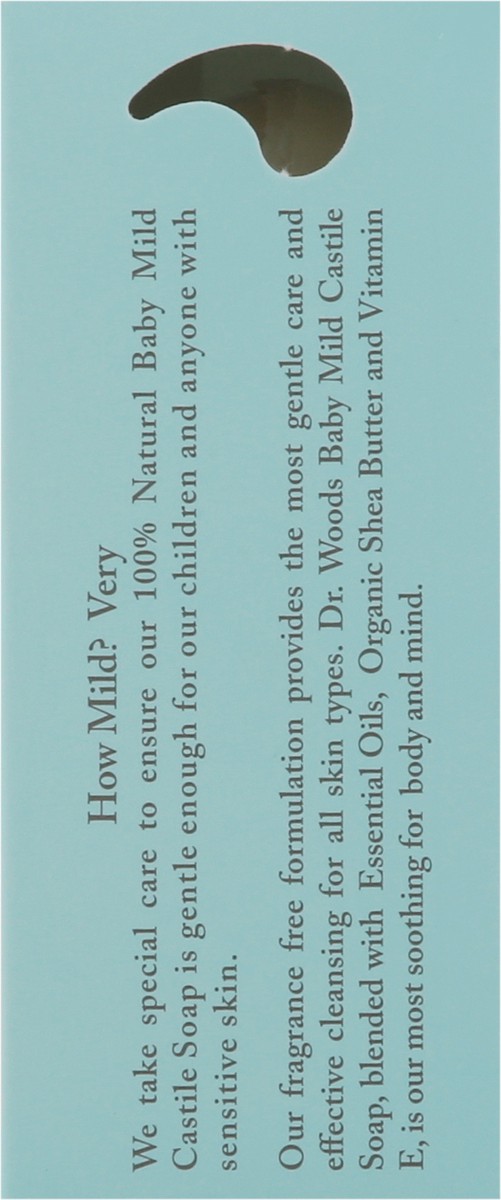 slide 3 of 9, Dr. Woods Baby Mild Soothing Unscented Soap 5.25 oz, 5.25 oz