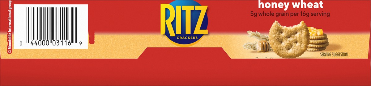 slide 8 of 9, RITZ Honey Wheat Crackers, 13.7 oz, 13.7 oz