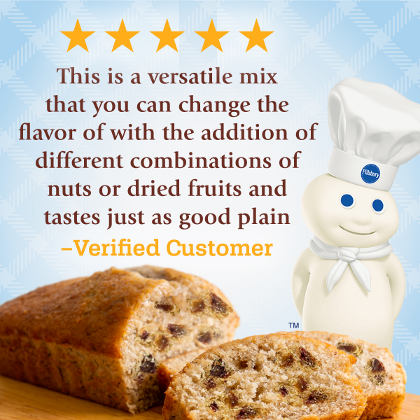 slide 20 of 21, Pillsbury Date Quick Bread & Muffin Mix, 16.6 oz