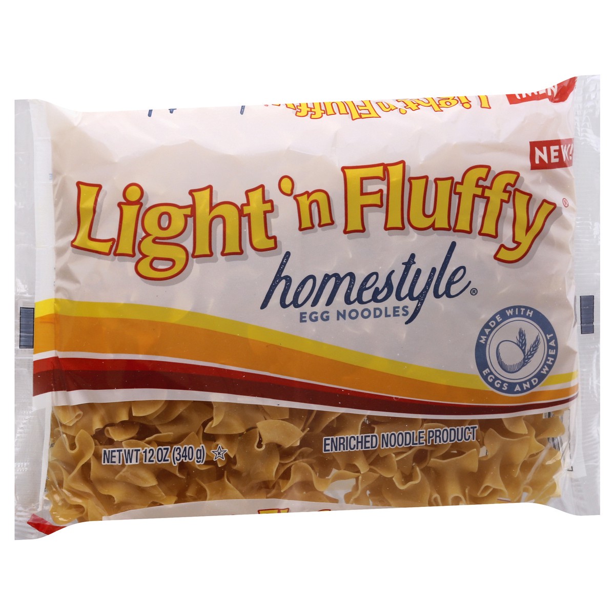 slide 8 of 11, Light 'n Fluffy Noodle Homestyl Egg, 12 oz