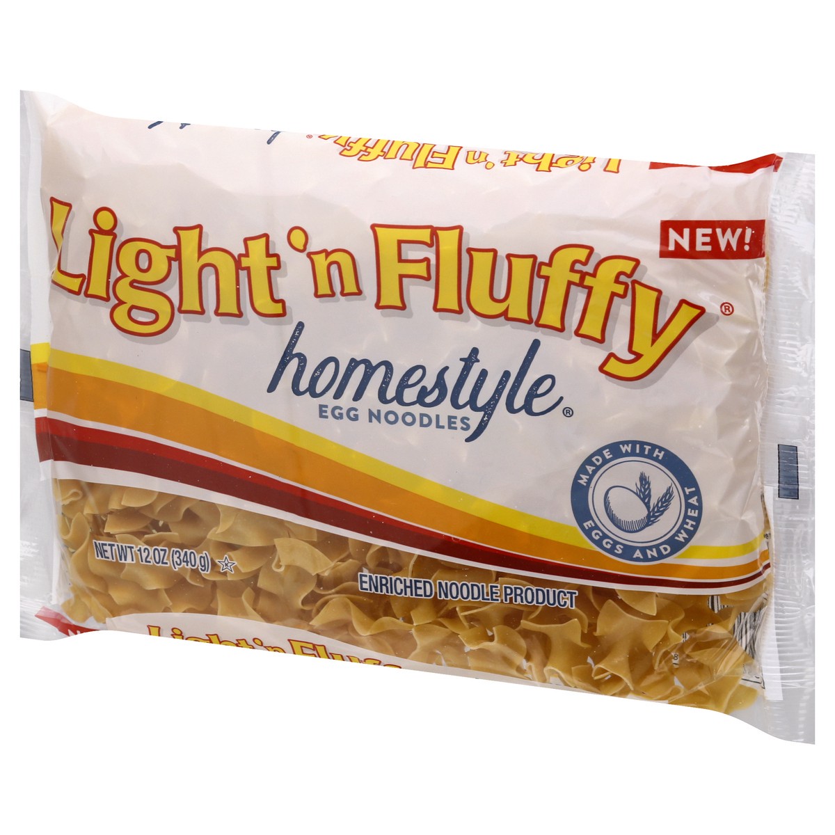 slide 4 of 11, Light 'n Fluffy Noodle Homestyl Egg, 12 oz