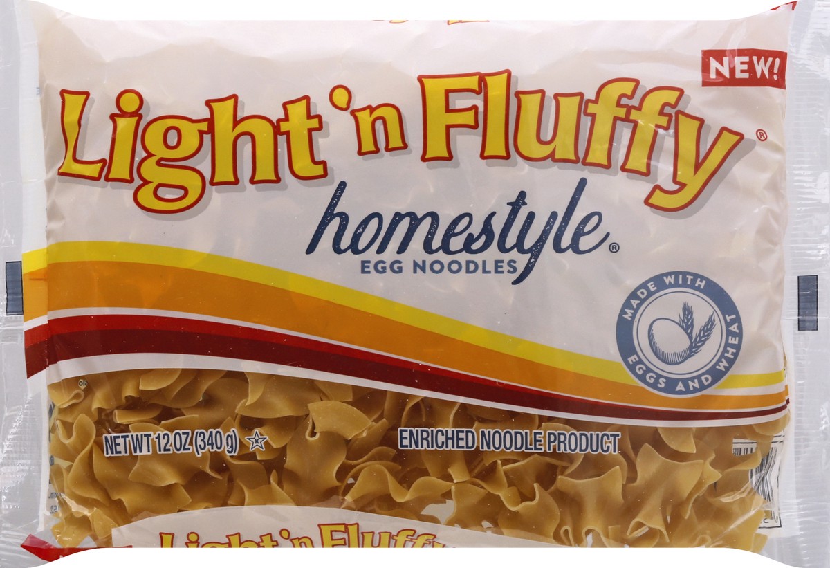 slide 7 of 11, Light 'n Fluffy Noodle Homestyl Egg, 12 oz