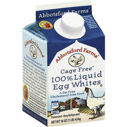 slide 3 of 3, Abbotsford Farms 100% Liquid Egg Whites, 16 fl oz