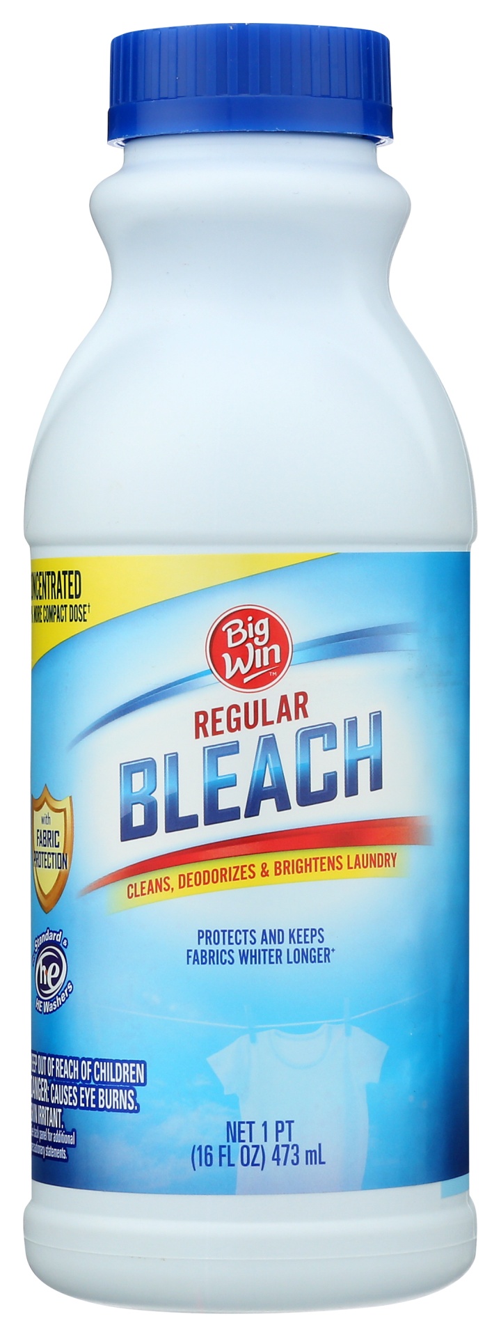 slide 1 of 1, Big Win Regular Bleach, 16 fl oz