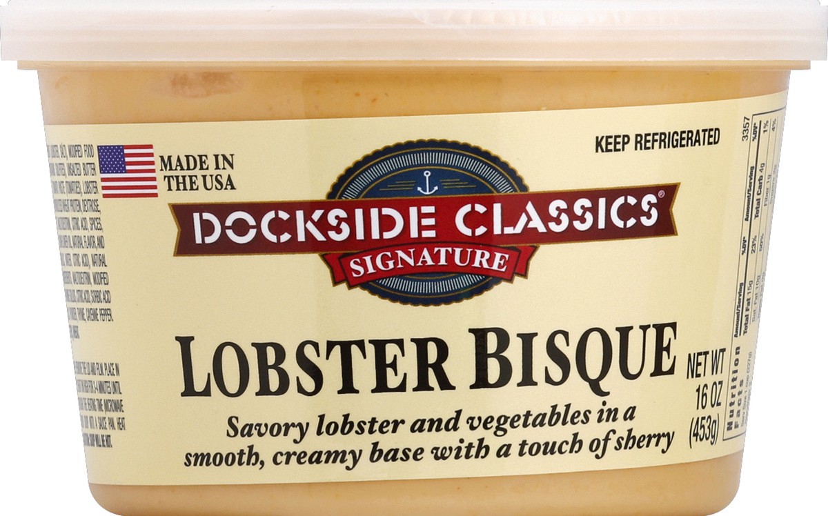 slide 3 of 3, Dockside Classics Lobster Bisque, 16 oz