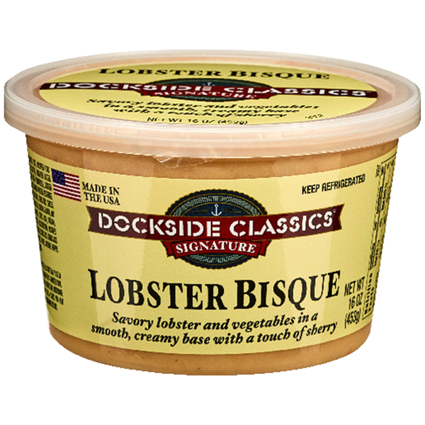 slide 1 of 3, Dockside Classics Lobster Bisque, 16 oz