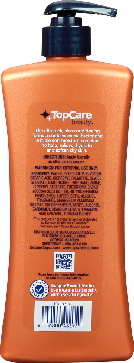 slide 9 of 14, TopCare Beauty Cocoa Essence Body Lotion 20.3 oz, 20.3 oz