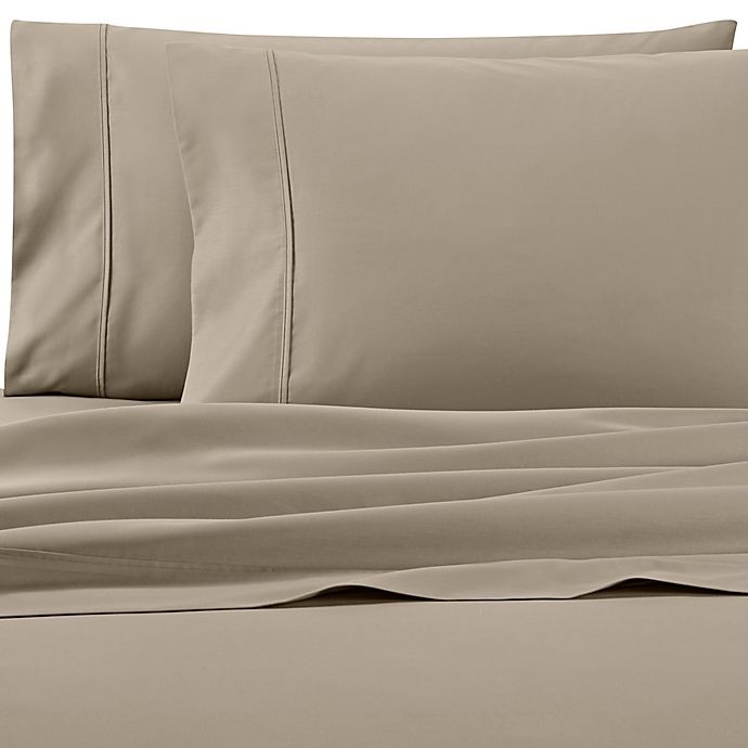 slide 1 of 1, Brookstone BioSense 500-Thread-Count Deep Pocket King Sheet Set - Clay, 1 ct