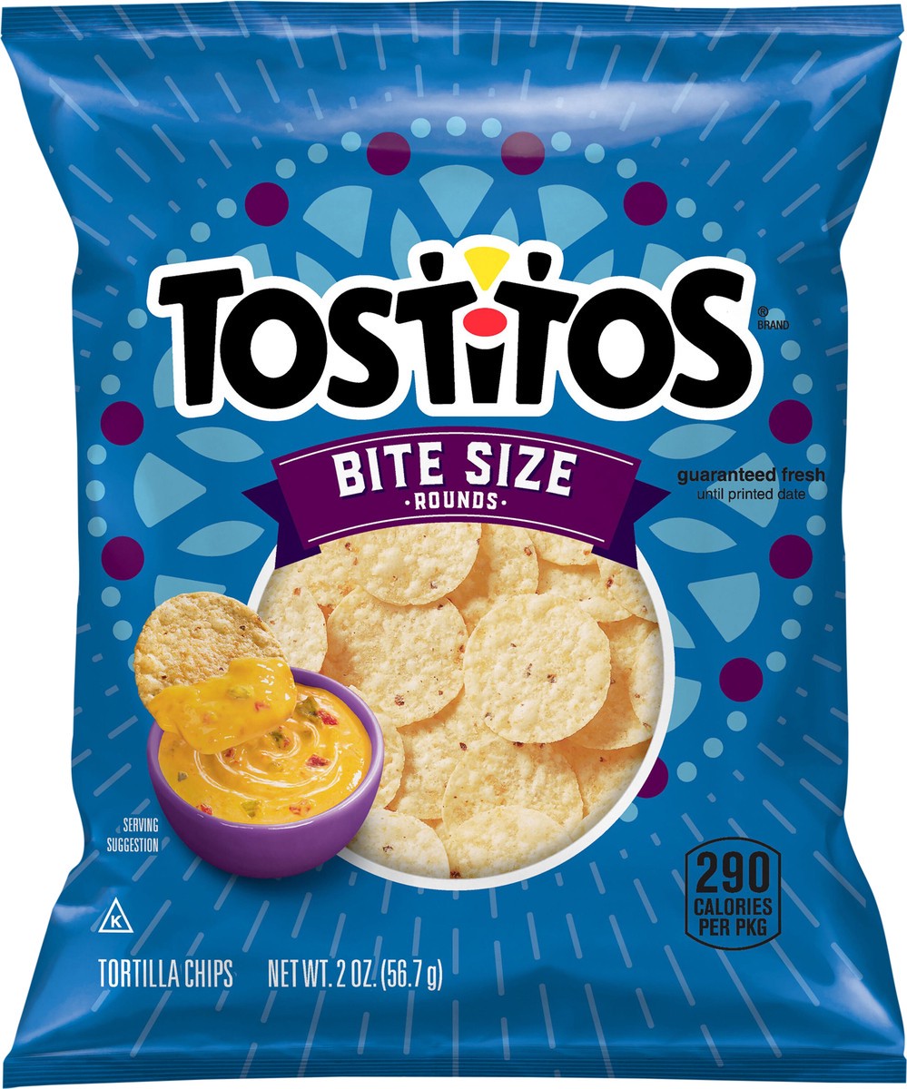 slide 2 of 3, Tostitos Tortilla Chips Bite Size 2 Oz, 2 oz