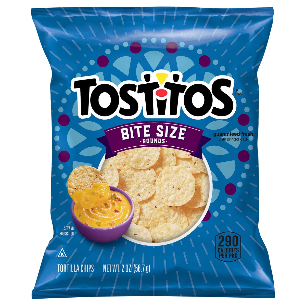 slide 1 of 3, Tostitos Tortilla Chips Bite Size 2 Oz, 2 oz