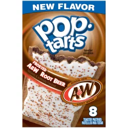 Pop-Tarts Frosted A&W Root Beer Toaster Pastries - 8 ct; 14.1 oz
