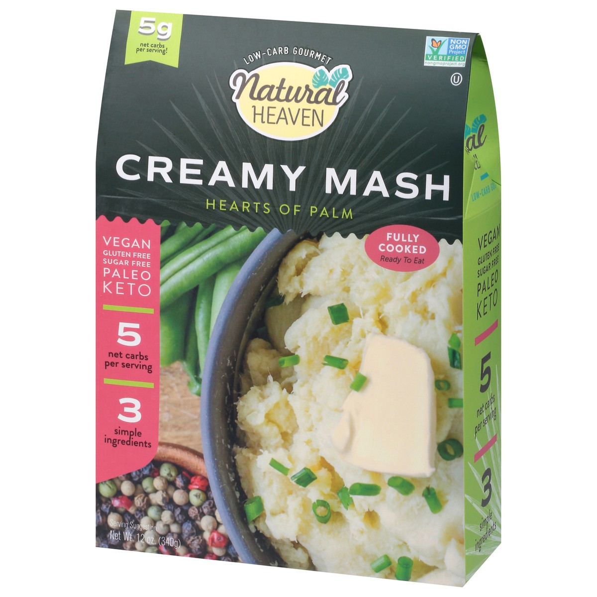 slide 7 of 14, Natural Heaven Creamy Mash Hearts of Palm 12 oz, 12 oz