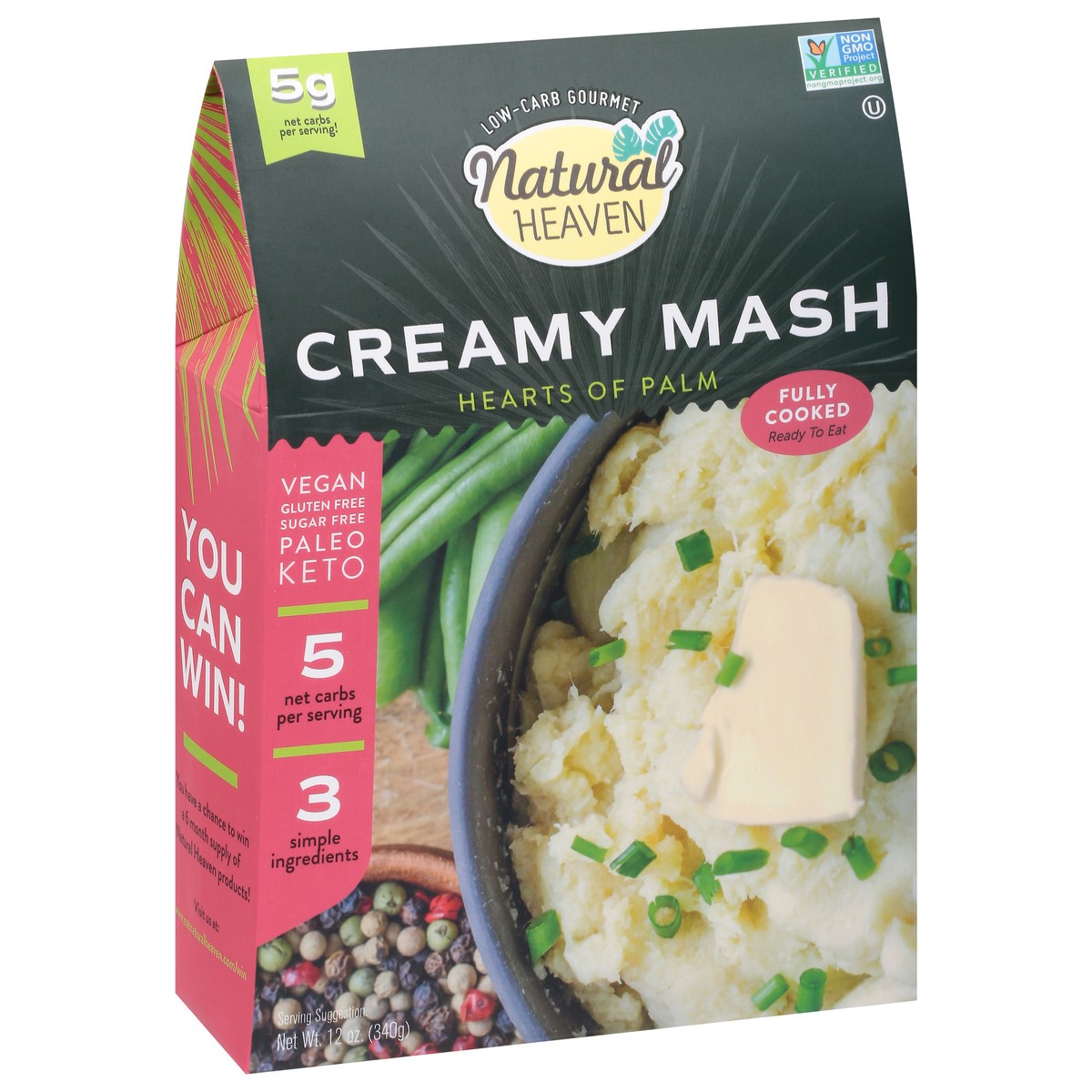 slide 5 of 14, Natural Heaven Creamy Mash Hearts of Palm 12 oz, 12 oz